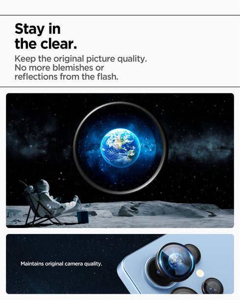 Spigen Galaxy S25 Ultra Lens Protector Glas.tR EZ Fit Optik Pro HD (2 Pack)